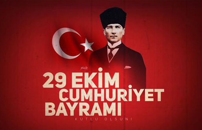Cumhuriyet bayrami 29 ekim