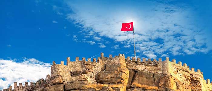 afyon manzarali turk bayragi resimleri